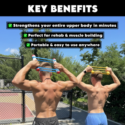RipStick Bundle ( Sets of Bands + Muscle Building Program + User Guide )