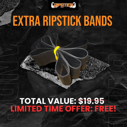 RipStick Bundle ( Sets of Bands + Muscle Building Program + User Guide )